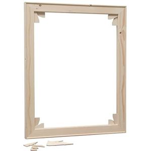 Deknudt Frames spanraam voor schildercanvas - naturel hout - 50x70 cm