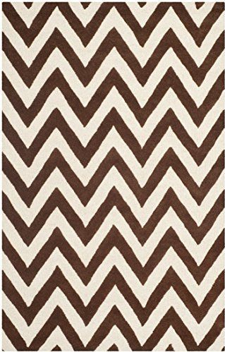 Safavieh - Stella - Vloerkleed - Donkerbruin - Wol - 244 cm x 152 cm