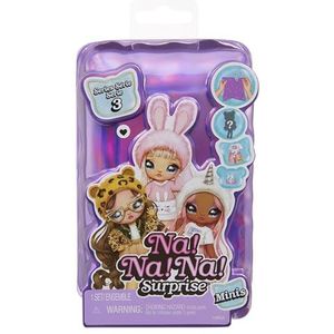 Na Na Surprise Minis Series 3-10 cm Modepop - Mysterieuze Verpakking met Confettiverrassing - Inclusief 1 Pop, Outfit en Schoenen - Poseerbaar - Kinderspeelgoed - Geweldig voor Kinderen Vanaf 4 Jaar