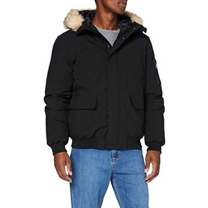 SCHOTT - Keyburn - Bomberjasje - Zwart - Polyester