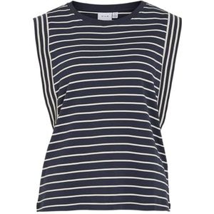 Viveriana O-hals S/L Top, navy blazer, L