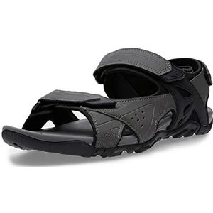 4F M018 sandalen, antraciet, maat 40 voor heren