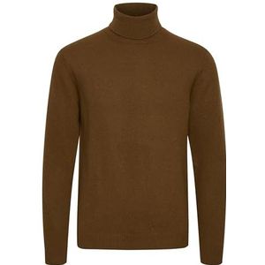 CASUAL FRIDAY Heren Karl roll Neck Bounty Knit Pullover 1809301 / Coffee Lique£r Melange, S