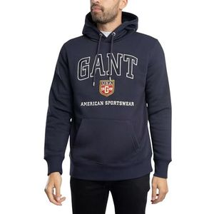 GANT - Graphic Hoodie - Avondblauw