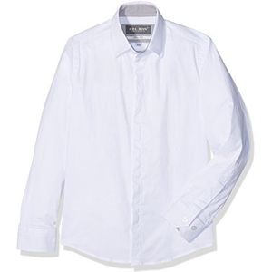 Gol Eton-kraag overhemden voor jongens, wit (white 6), 164 cm