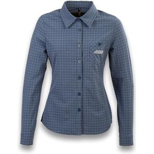 ANDE Dameshemd Arizona - lange mouwen, ademend, voor trekking en outdoor Almarea+5, Blauw, XS