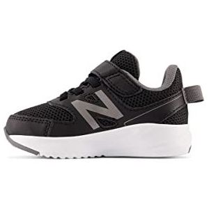 New Balance Jongens 570 V3 Bungee-kant met klittenbandsluiting Sneakers, zwart, 17 EU