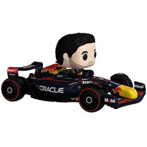 Funko Pop! Ride Super Deluxe: Formule 1 Sergio Perez – Red Bull F1 – figuur van vinyl om te verzamelen – officiële merchandising – speelgoed voor kinderen en volwassenen – sportfans