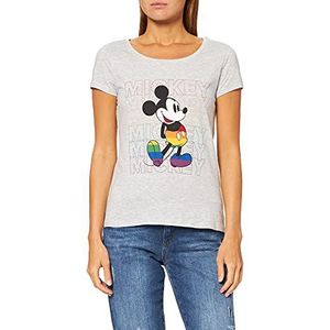 Disney t-shirt dames, Wit Melange, S