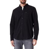 Lee - Button Down - Overhemd - Zwart - Lange Mouwen