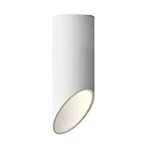 Plafondlamp rond 45° LED 6 7W met diffuser van polycarbonaat serie 45° wit 9 x 9 x 25 cm 825003