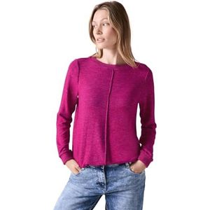 CECIL Shirt met, Jewel Pink Melange, L