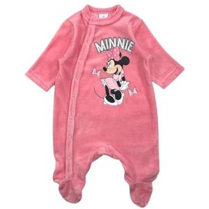 Baby Minnie Romper, warme en comfortabele outfit voor baby's ontspannende momenten, Roze, 18 Maanden