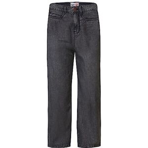 Noppies Aleksa Jeansbroek voor meisjes en meisjes, relaxed fit jeans, Grey Denim - P328, 110 cm