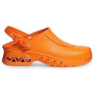 Abeba 9630-44 123 schoenen autoclaveerbare klomp maat 44, oranje