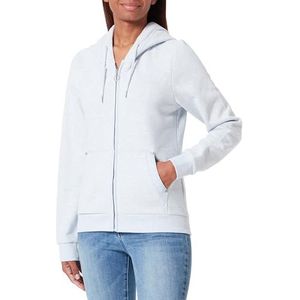 NALLY Dames sweatjack 12313945-NA02, rookblauw melange, M, rookblauw melange, M