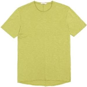 GIANNI LUPO Heren T-shirt van katoen GL1073F-S24, Geel, XS