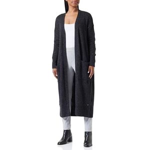 bugatti Gebreid damesvest, zwart, M