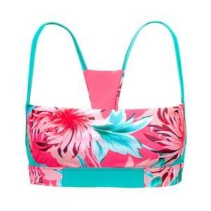 MF SEA® Badpak voor dames, bandeau-top, bardot met elegante look, polyester en elastaan, met UV50+ UPF bescherming, ideaal voor zwemmen, surfen en watersport, maat XL