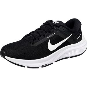 Nike Zoom Structure 24 Sneakers voor dames, zwart wit, 37.5 EU