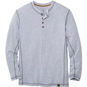 Legendary Whitetails Heren Maverick Slub Henley Shirt Henley Shirt, Atletische Heather, XXL tall