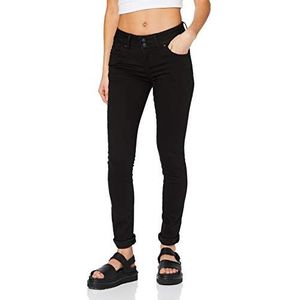 LTB Jeans molly jeans voor dames, zwart tot zwart, 4796, 27W x 32L