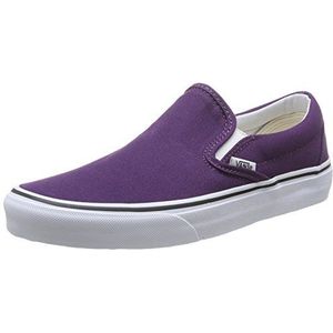 Vans Unisex U Classic Slip-on enkellaarsjes, Violet Plum Purple True White, 40.5 EU