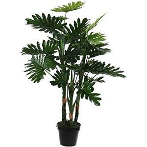 Philodendron in plastic pot groen - h100xd70cm