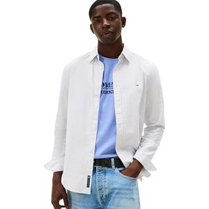 Tommy Jeans Overhemd  pastelblauw / wit