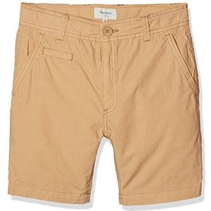 Pepe Jeans Adam zwemshorts voor jongens, bruin (Sandstorm 115), 9-10 Jaren