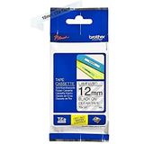 Brother TZE131 gelamineerde tape, zwarte tekst op transparante achtergrond, breedte: 12 mm, lengte: 8 m, voor Ptouch Markers (PT)