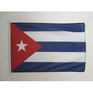 Nautische vlag Cuba 45x30cm - Cubaanse bootvlag 30 x 45 cm - AZ VLAG