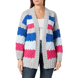 ZITHA Open cardigan voor dames 19025296-ZI01, grijs melange, XS/S, grijs melange, XS/S