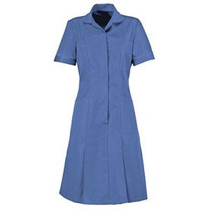 Alexandra AL-HP297MM-112T Serie AL-HP297 Jurk met ritssluiting, Plat, Pijpen/Trim, 112 cm Borst, Maat 20, Tall, Metro Blauw