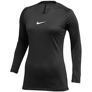 Nike Dames Top Met Lange Mouwen W Nk Df Park 1Stlyr Jsy Ls, Black/White, AV2610-010, M