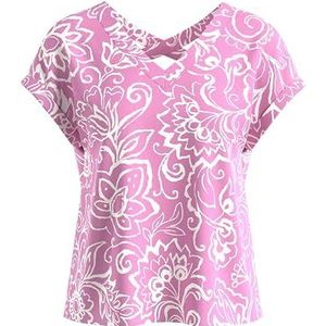 s.Oliver Damesblouse met korte mouwen, Roze 43a0, 36