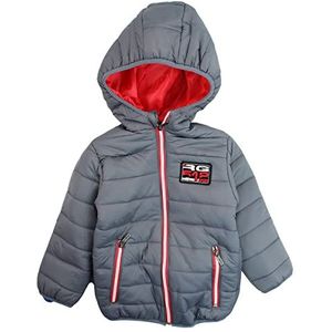 RG512 Parka met capuchon, grijs, jongens, 8 jaar, Grijs, 8 Jaren