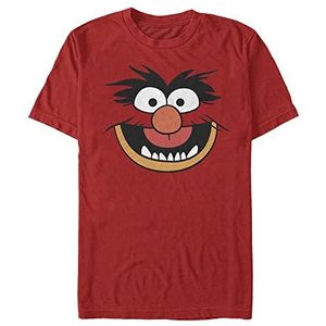 Disney Classics Muppets - Animal Costume Tee Unisex Crew neck T-Shirt Red S