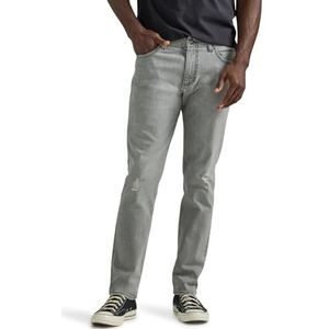 Lee Heren Moderne Serie Extreme Motion Straight Fit Tapered Leg Jean Jeans, Gray Scotch - Vernietigingsfuncties, 34W / 30L