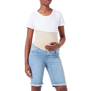 ESPRIT Maternity Bermuda voor dames, denim Over The Belly Shorts, Lightwash - 950, 34