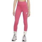 Nike Tights G NSW Clssc HR Tght Lbr, Aster Pink/White, FZ5583-629, XL