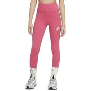 Nike Tights G NSW Clssc HR Tght Lbr, Aster Pink/White, FZ5583-629, XL
