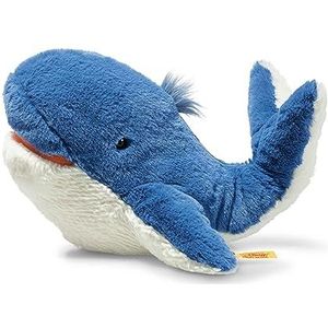 Soft Cuddly Friends Tory blauwe walvis - 28 cm - knuffeldier voor kinderen - zacht en knuffelig - wasbaar - blauw (063831)