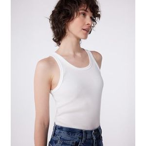 Petit Bateau - Tanktop - Wit - Katoen