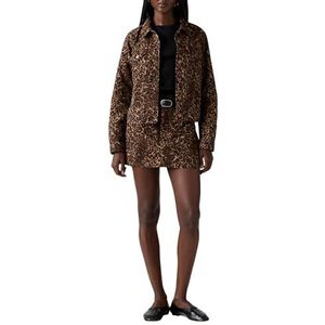 Levi's - Original Trucker Jacket - Jack - Bruin - Katoen - Dierenprint