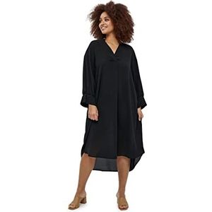 Peppercorn Dames Sabia Dress, zwart, 44/Grote maten