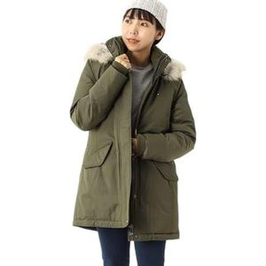 Tommy Hilfiger Dames Sorona Gewatteerde Parka, Leger Groen, XS