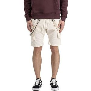 Alpha Industries Utility Short Kort Voor Heren Jet Stream White