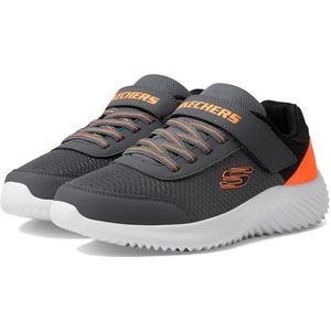 Skechers bounder, sneakers, houtskool/oranje, EU 22, steenkool/oranje, 22 EU