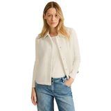 CECIL Dames B220266 Bouclé vest, raw zand beige, L, Raw Zand Beige, L